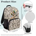 thumbnail image 7 of KUIFORTI Duck Camo Kids Bookbag Comfortable Lightweight Girls School Backpack with Multiple Organizer Pockets Side Pockets for Kids Teens Elementary Middle School, 7 of 7