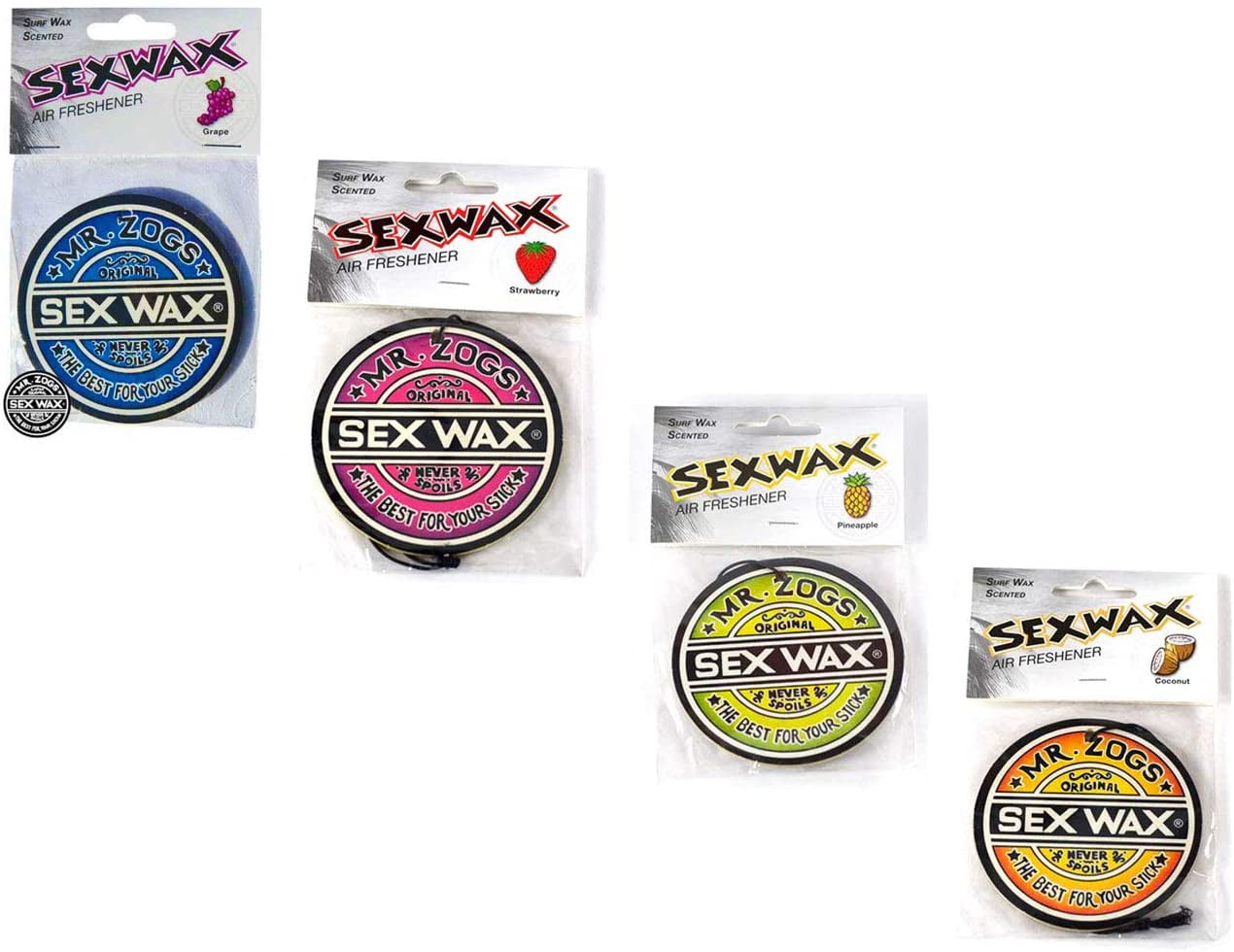 Sexwax Air Freshener 3-Pack, Pineapple