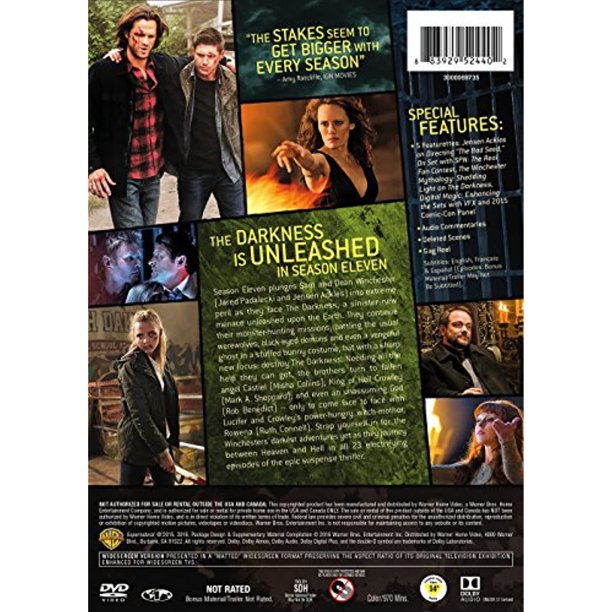 STUDIO DISTRIBUTION SERVI SUPERNATURAL-COMPLETE 11TH SEASON (DVD/6
