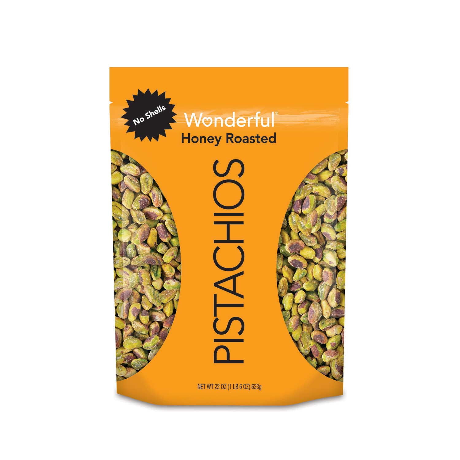 Wonderful Pistachios Honey Roasted (22Oz)