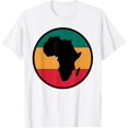 thumbnail image 1 of Cool Africa - Camiseta con estampado africano afrocéntrico para hombres y mujeres, 1 of 2