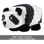 Minecraft Basic Plush Panda Stuffed Animal, Soft Doll Inspired by Video Game Character, 8 inch