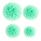 thumbnail image 4 of Bearachild Papel Pom Pom Para Fiesta De Cumpleaños Bolas De Flores Papel Decoraciones De Flores De Papel Kits de decoración para fiestas Verde 14 pulgadas, 4 of 6