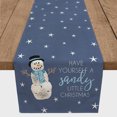 thumbnail image 2 of Creative Products A Sandy Little Christmas 16x90 Poly Twill Table Runner, 2 of 3