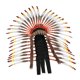 thumbnail image 2 of Sombrero de jefe indio americano, tocado, tocado inspirado en los nativos americanos alargar el estilo, 2 of 9
