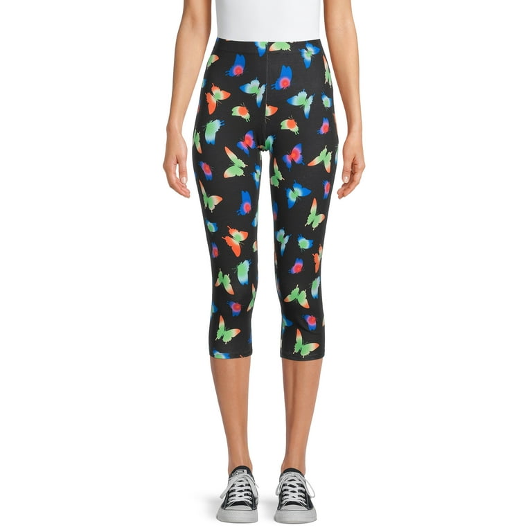 No Boundaries Juniors Capri Legging 3 pack Walmart