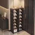 thumbnail image 5 of Simple Shoe Rack Multi-layer Space-saving Door Shoe Cabinet, Home Storage Slippers Rack, 5 of 5