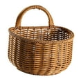 thumbnail image 5 of Wall Hanging Baskets Fruit Baskets Bin Container with Handle Kitchen Storage Basket Decorative for Potato Sundries Restaurant Bathroom Porch 17cmx13cmx15cm, 5 of 8