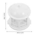 thumbnail image 2 of WEUVEB Sand Table Model Materials in White Durable Material for DIY Projects 1 Set, 2 of 8