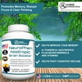 thumbnail image 4 of NeuroPhen Nootropic Brain Booster Supplement - Enhanced Brain Focus, Mental Clarity, Concentration & Memory Support with Bacopa Extract, Phosphatidylserine, Huperzine A - 60 Capsules, 4 of 9