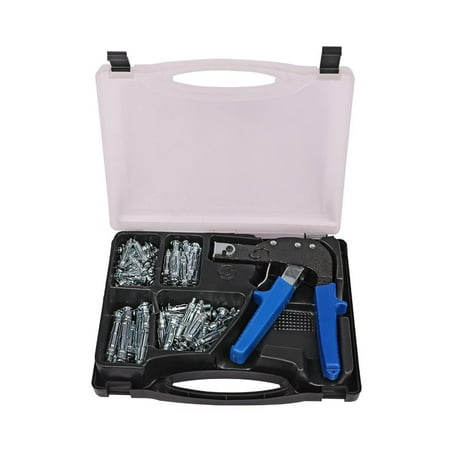 

72pcs Metal Setting Tools Carbon Steel Wall Anchor Fixing Kit High Strength Cavity Anchor Setting Assortment Set Wall Anchor Gun Device for Screw Installation Fixing