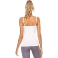 thumbnail image 4 of Txlixc - Camiseta sin mangas básica para mujer, con tirantes finos, camisetas interiores ajustables para yoga Txlixc Moda, 4 of 6