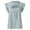 Grey, variant on QASIEATN Trendy Essentials Clothing for Women: Pretty Sleeveless Blouse Bow Tie Neck Cap Sleeve Casual Shirt Fall Fashion Outfits for Women