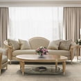 thumbnail image 2 of Michael Amini Villa Cherie Sofa - Pearl/Caramel, 2 of 8