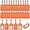 Orange, variant on 30 Pieces Leather Luggage Tag Women Identifiers Travel Suitcase Tags for Luggage Travel Backpack Bag Wedding Favors Women Men Adults Bulk