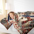 thumbnail image 4 of Homewish Cartoon Snowman Child Bedding Comforter Set, Merry Christmas Twin Comforter Sets, Rustic Farmhouse Reversible Bedding Set, Breathable Home Decor, 2-Piece, 4 of 8