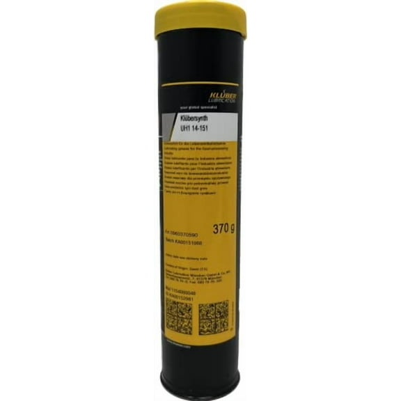 Klubersynth UH1 14-151 Synthetic Lubricating Grease for The Food Processing and Pharmaceutical Industry 400g Cartridge$$Fuels & Lubricants