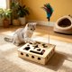 thumbnail image 5 of Caja de Juguetes Interactivos de Madera Maciza para Gatos con Diseño de Laberinto, Ideal para El Entretenimiento Independiente, El Entrenamiento de La Inteligencia y El Alivio Del Aburrimiento Felino, 5 of 6