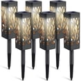 thumbnail image 1 of Solar Lights Outdoor, 6 Pack Garden Lights Solar Powered with Warm White LED Lights, for Patio, Yard, Pathway, Dusk to Dawn Auto, 1 of 3