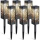 thumbnail image 1 of Solar Lights Outdoor, 6 Pack Garden Lights Solar Powered with Warm White LED Lights, for Patio, Yard, Pathway, Dusk to Dawn Auto, 1 of 3