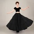 thumbnail image 5 of Vintage 50s Rockabilly Petticoat for Women Girls Crinoline Half Slip Tutu Skirt Organza, 5 of 6