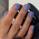 thumbnail image 1 of Dulyork 24 piezas de uñas postizas cortas cuadradas azul lago, 1 of 6
