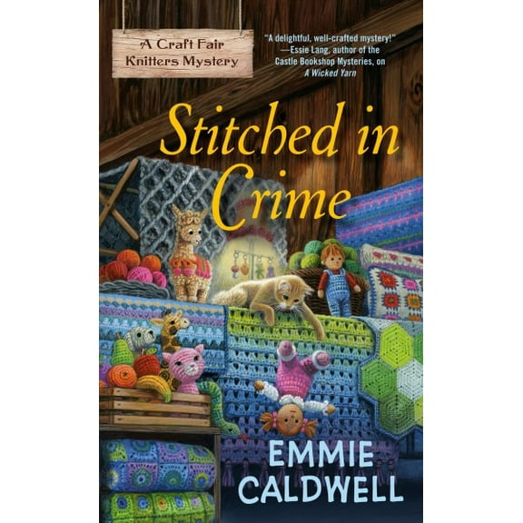 Pre-Owned Stitched in Crime (A Craft Fair Knitters Mystery) Paperback