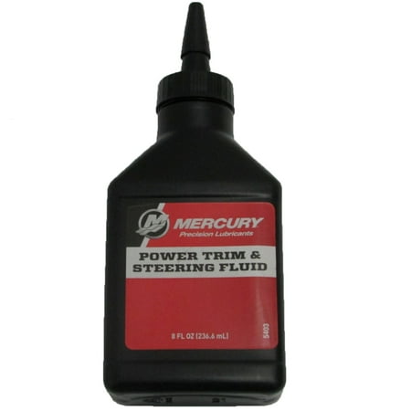 Mercury Quicksilver OEM Power Trim & Steering Fluid Oil 8oz