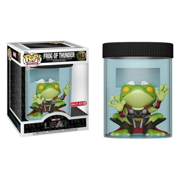 Funko POP! Deluxe: Loki Frog of Thunder Pop! Vinyl Collectible Toy Figure - Limited Edition Exclusive