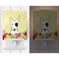thumbnail image 2 of Caroline's Treasures BB1891CNL Bull Terrier Easter Egg Hunt Ceramic Night Light, 6x4x3", multicolor, 2 of 2