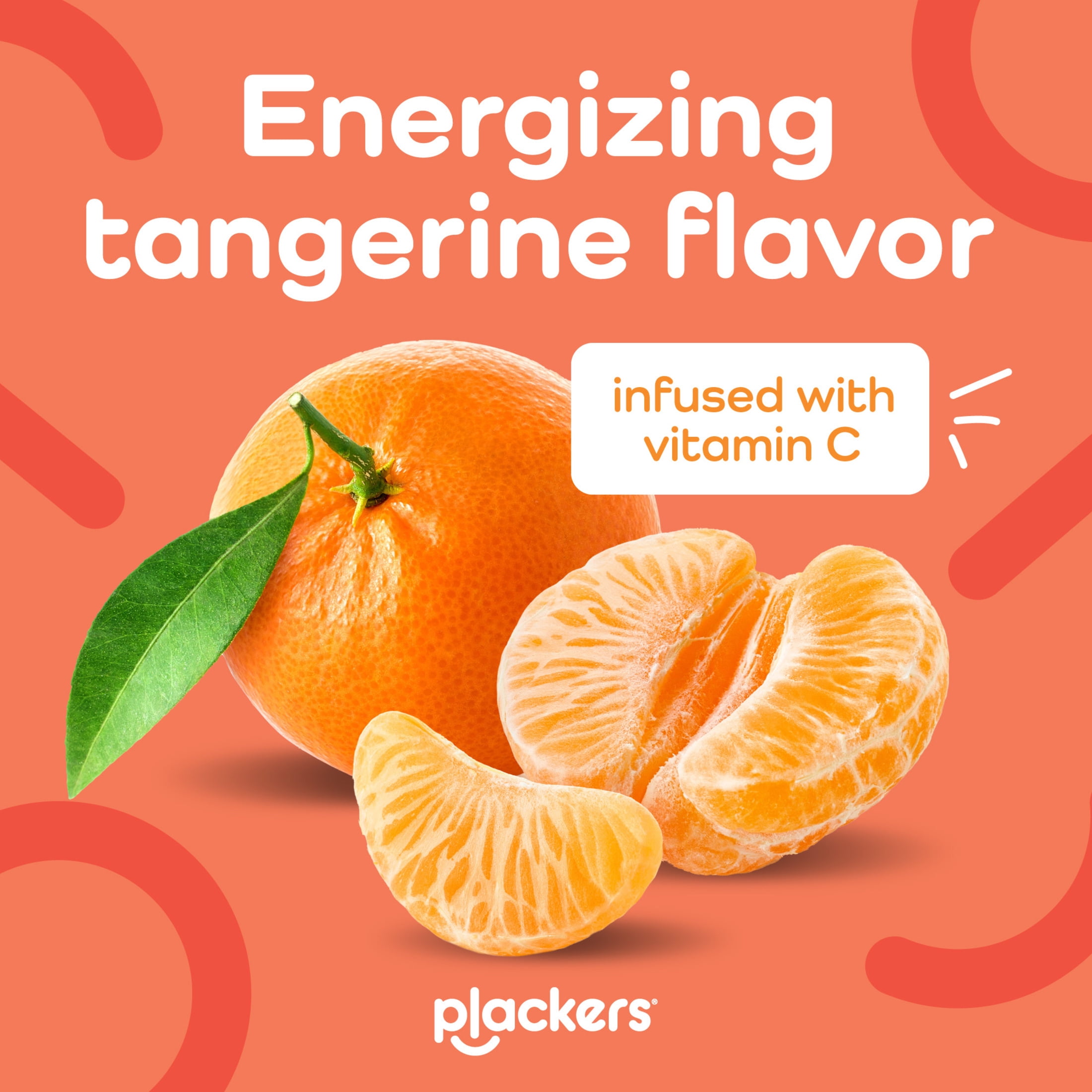 Plackers® Gum Defense Floss Picks with Vitamin C, Energizing Tangerine Flavor, GentleFloss, 4 Pack of 75