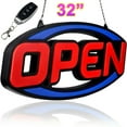 thumbnail image 3 of Extra Large Jumbo LED Business Open Sign Ultra Bright 32 Inch Remote Control Animated, 3 of 15