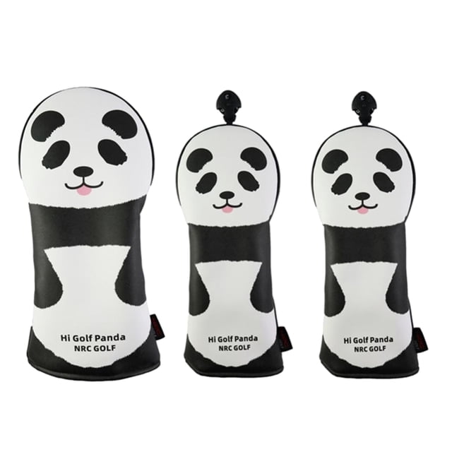 3pcs / Set Golf Head Cover Driver Headcover Etiqueta de Número Sunnimix Cubierta para la cabeza del club de golf