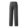 thumbnail image 3 of Boys Sweatpants Baggy Open Bottom Wide Leg Sweat Pants Elastic Waist Loose Fit Athletic Workout Jogger Dark Gray S, 3 of 4