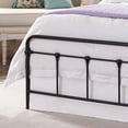 thumbnail image 3 of eLuxury Modern Industrial Metal Cordova Bed Frame, California King, 3 of 6