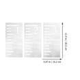 thumbnail image 2 of 7Pcs Children Growth Template Ruler Plastic Kids Growth Chart Stencil Reusable Ruler, 2 of 8