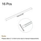 thumbnail image 2 of Varilla de aluminio sólida redonda Uxcell de 2 mm de diámetro y 150 mm de longitud, barra de stock para bricolaje, 16 piezas, 2 of 5