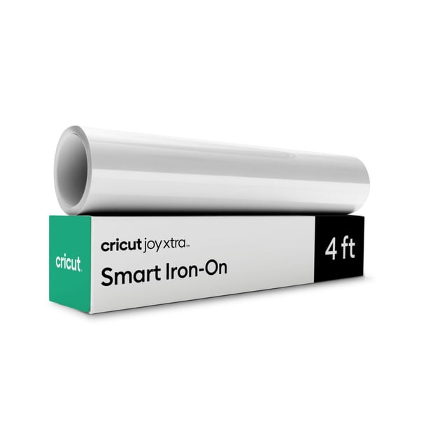 Vinilo Iron On Cricut Smart para Joy Xtra White, 24,1 cm x 1,2 m