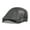 L, variant on Men's Real Genuine Leather Baseball Cap New Style Leather Beret Newsboy Belt Hu-nting Gatsby Black Caps Hats ,Classic Design