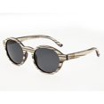 thumbnail image 4 of Earth Wood Sunglasses 085G Maho Wood Frame Sunglasses, Silver-walnut, 4 of 6
