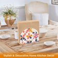 thumbnail image 6 of Yayeee Napkin Holder for Table Kitchen Paper Tissue Organization, Purple Retro Flower, 6 of 8