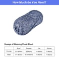 thumbnail image 4 of 300g/ 10.6oz Cotton Sparkle Yarn, 3 Skeins Soft Crochet Yarns for Beginner Knitting Crafting Dark Blue, 4 of 6