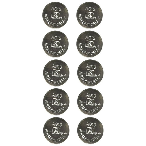 10 per pack AG13 LR44H 357A 1.5V Alkaline batteries