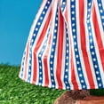thumbnail image 6 of 2pcs 4th of July Patriotic Porch Outfits for 23 inch Statues, USA Themed Sculpture Clothes for Garden, Patio and Lawn Decor, Perfect for American 250th Anniversary and Holiday Celebrations, Blue, 6 of 8