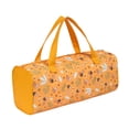 thumbnail image 3 of Organizador de almacenamiento de hilo de gran capacidad, portátil de viaje con asa, bolsa para tejer, para madejas de hilo y ganchos de crochet. Libélula avellana, 3 of 8