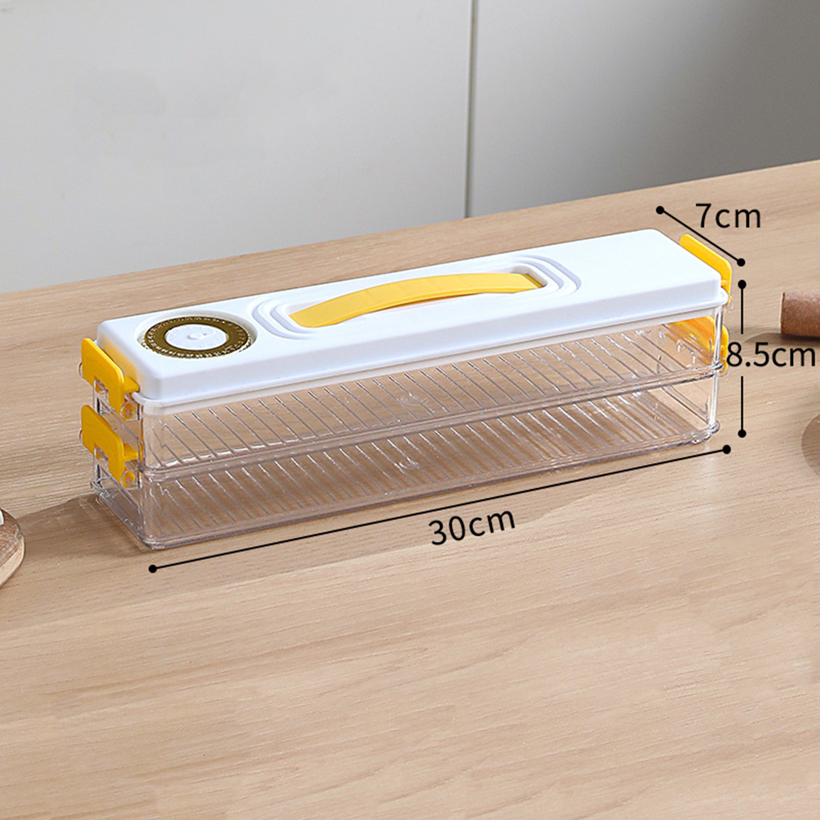 wirlsweal Dumpling Storage Container Meat Pie Storage Container ...