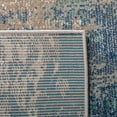 thumbnail image 6 of SAFAVIEH Madison Oscar Abstract Distressed Area Rug, Blue/Grey, 11' x 11' Square, 6 of 9