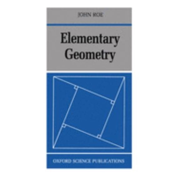 Pre-Owned Elementary Geometry (Paperback) 9780198534563