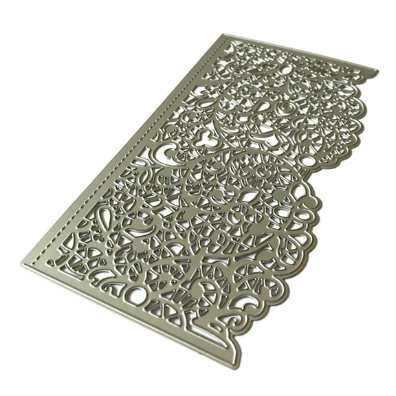 Tmboryuu Wedding Lace Metal Cutting Dies Stencil Scrapbooking DIY Album Stamp Paper Card Embossing Decoration Craft