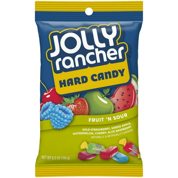 Jolly Rancher Fruit 'N Sour Flavors Hard Candy 6.5 Oz